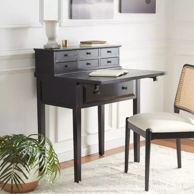 Bureau pliant à 7 tiroirs Abigail - AMH6520 - Safavieh Couture