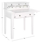 Bureau pliant à 7 tiroirs Abigail - AMH6520 - Safavieh Couture