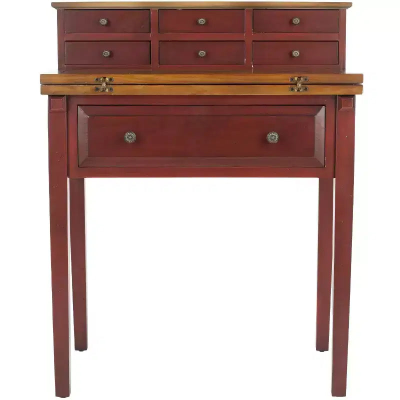 Bureau pliant à 7 tiroirs Abigail - AMH6520 - Safavieh Couture