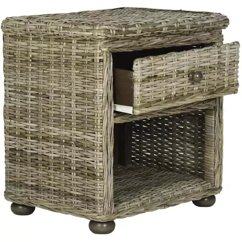 Table de nuit Lagos - SEA8000A - Grise - Safavieh