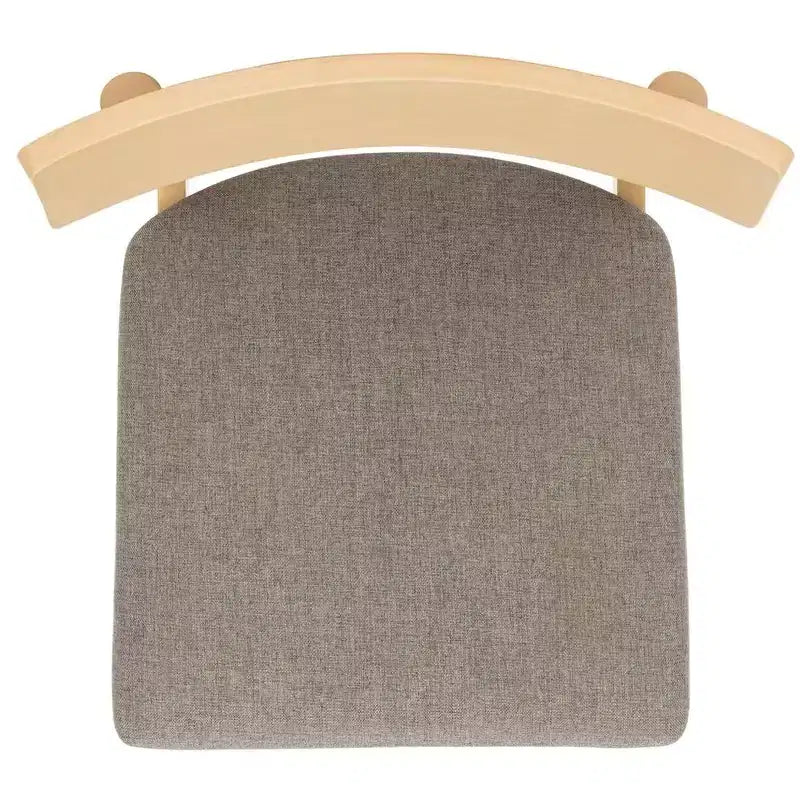 Chaise de salle à manger rétro Lizette (Lot de 2) - DCH1002 - Chêne blanc/Gris - Safavieh