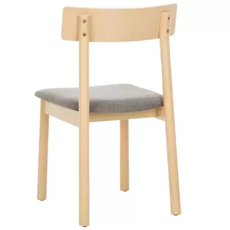 Chaise de salle à manger rétro Lizette (Lot de 2) - DCH1002 - Chêne blanc/Gris - Safavieh