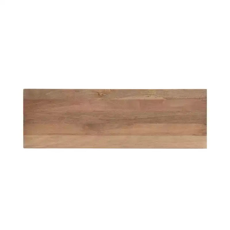 Banc rectangulaire en bois Kate and Laurel McCutcheon, 42x14x18, Naturel