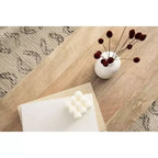 Banc rectangulaire en bois Kate and Laurel McCutcheon, 42x14x18, Naturel