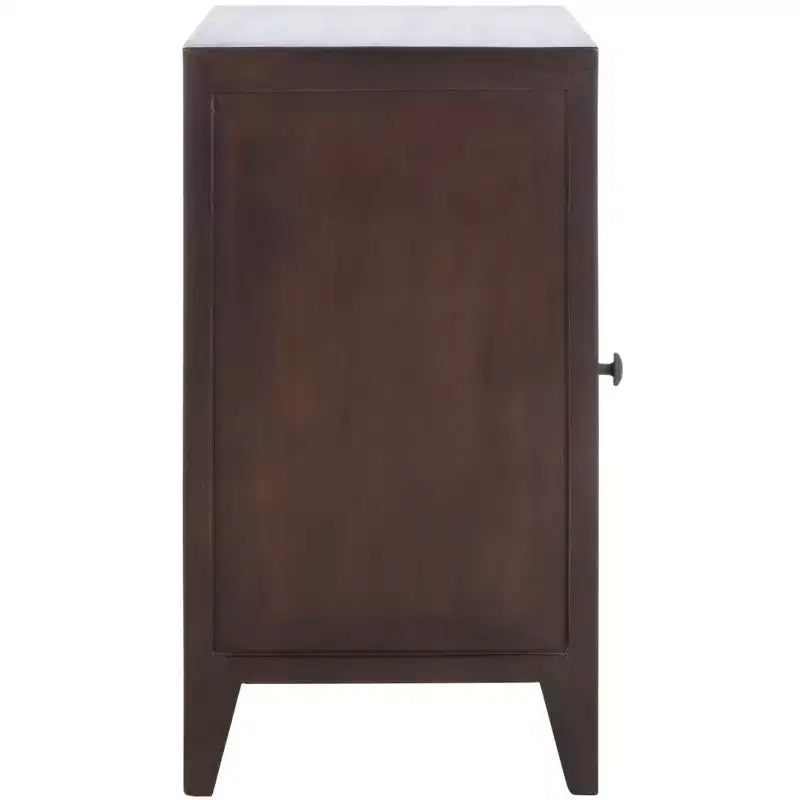 Table de chevet sculptée 1 porte Thea - NST5300 - Safavieh