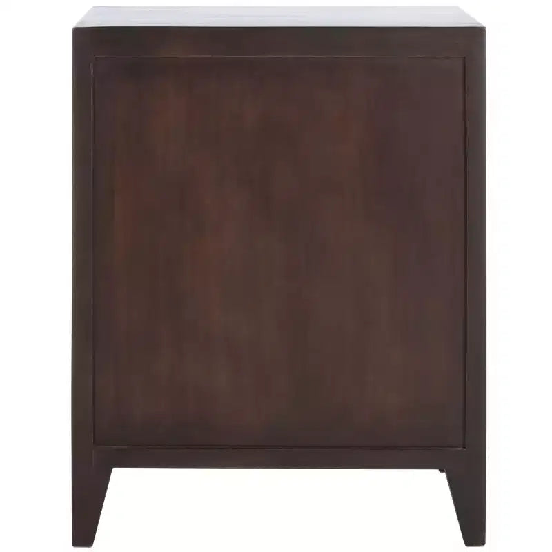 Table de chevet sculptée 1 porte Thea - NST5300 - Safavieh
