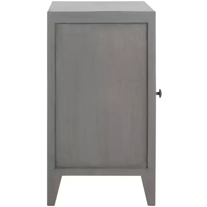 Table de chevet sculptée 1 porte Thea - NST5300 - Safavieh