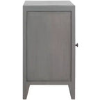 Table de chevet sculptée 1 porte Thea - NST5300 - Safavieh