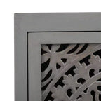 Table de chevet sculptée 1 porte Thea - NST5300 - Safavieh