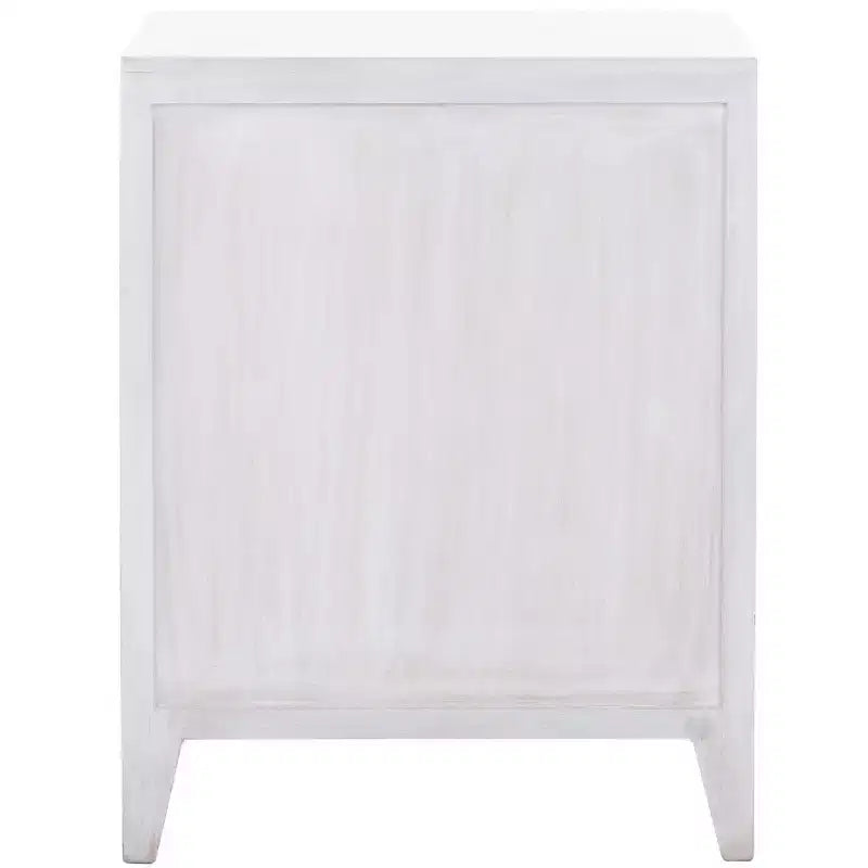 Table de chevet sculptée 1 porte Thea - NST5300 - Safavieh