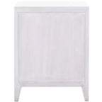 Table de chevet sculptée 1 porte Thea - NST5300 - Safavieh
