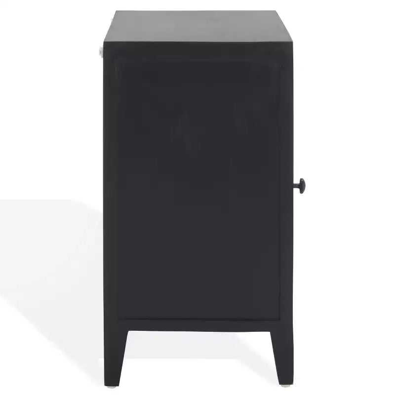 Table de chevet sculptée 1 porte Thea - NST5300 - Safavieh
