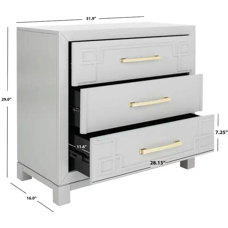 Commode 3 tiroirs Raina - CHS6412 - Safavieh