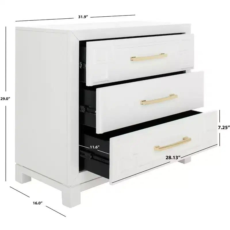 Commode 3 tiroirs Raina - CHS6412 - Safavieh
