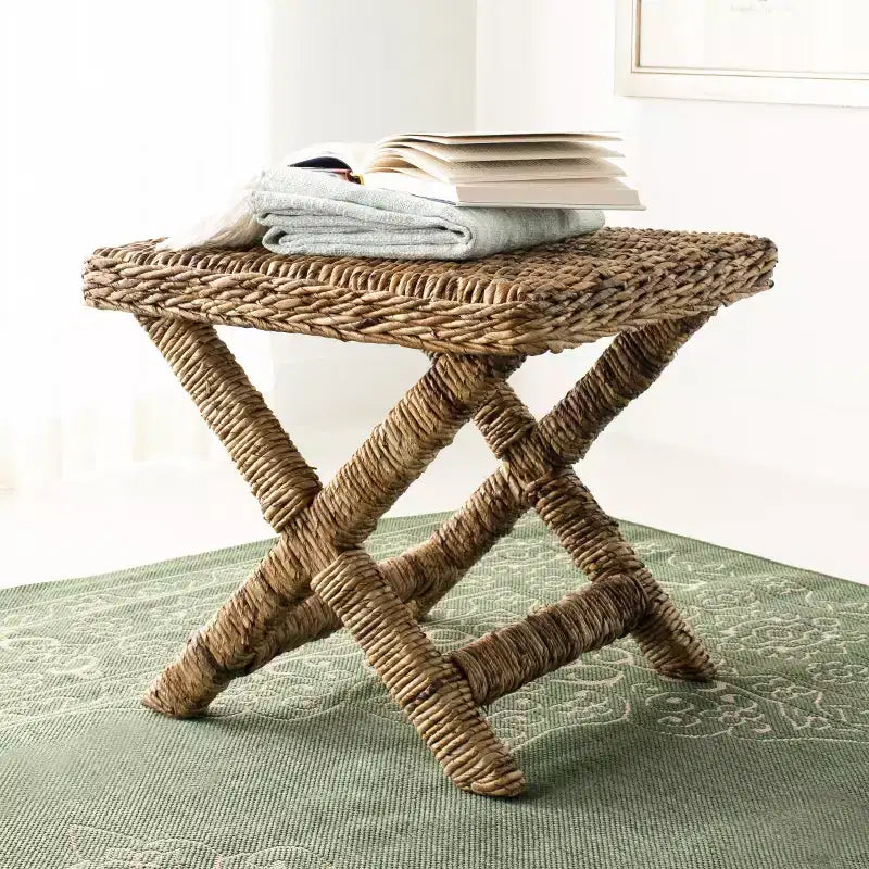 Manor Ottoman - FOX6529 - Safavieh Couture