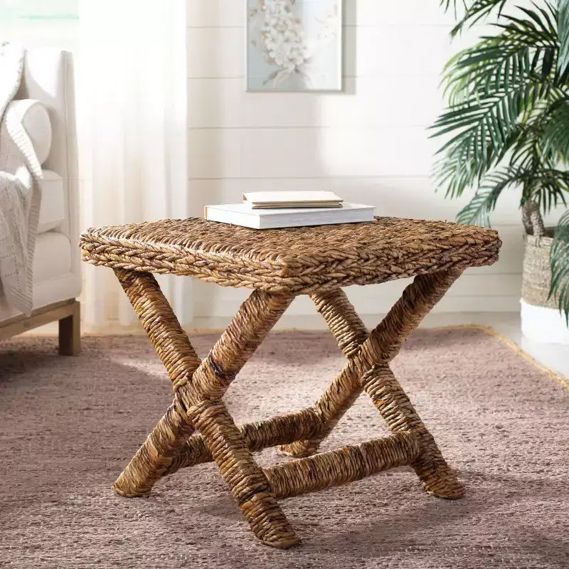 Manor Ottoman - FOX6529 - Safavieh Couture