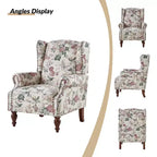 Fauteuil Theodor avec pieds fuseaux pour salon et chambre à coucher | ART OF LIVING DESIGNS