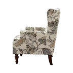Fauteuil Theodor avec pieds fuseaux pour salon et chambre à coucher | ART OF LIVING DESIGNS