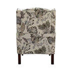 Fauteuil Theodor avec pieds fuseaux pour salon et chambre à coucher | ART OF LIVING DESIGNS