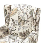 Fauteuil Theodor avec pieds fuseaux pour salon et chambre à coucher | ART OF LIVING DESIGNS