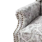 Fauteuil Theodor avec pieds fuseaux pour salon et chambre à coucher | ART OF LIVING DESIGNS