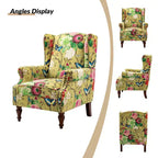 Fauteuil Theodor avec pieds fuseaux pour salon et chambre à coucher | ART OF LIVING DESIGNS