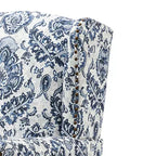 Fauteuil Theodor avec pieds fuseaux pour salon et chambre à coucher | ART OF LIVING DESIGNS
