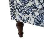 Fauteuil Theodor avec pieds fuseaux pour salon et chambre à coucher | ART OF LIVING DESIGNS