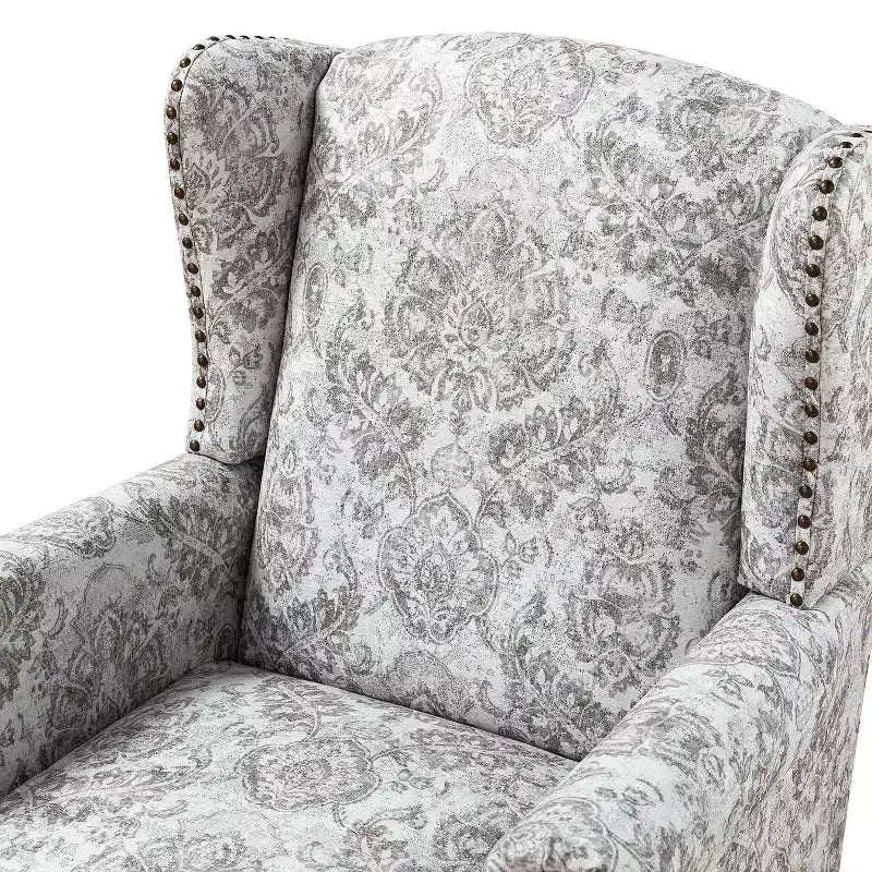 Fauteuil Theodor avec pieds fuseaux pour salon et chambre à coucher | ART OF LIVING DESIGNS