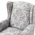 Fauteuil Theodor avec pieds fuseaux pour salon et chambre à coucher | ART OF LIVING DESIGNS