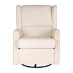 Fauteuil inclinable, pivotant et à bascule Flash Furniture Omma, fauteuil inclinable manuel avec accoudoirs, pivotant à 360 degrés, parfait pour le salon, la chambre ou la chambre de bébé