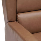 Fauteuil inclinable, pivotant et à bascule Flash Furniture Omma, fauteuil inclinable manuel avec accoudoirs, pivotant à 360 degrés, parfait pour le salon, la chambre ou la chambre de bébé