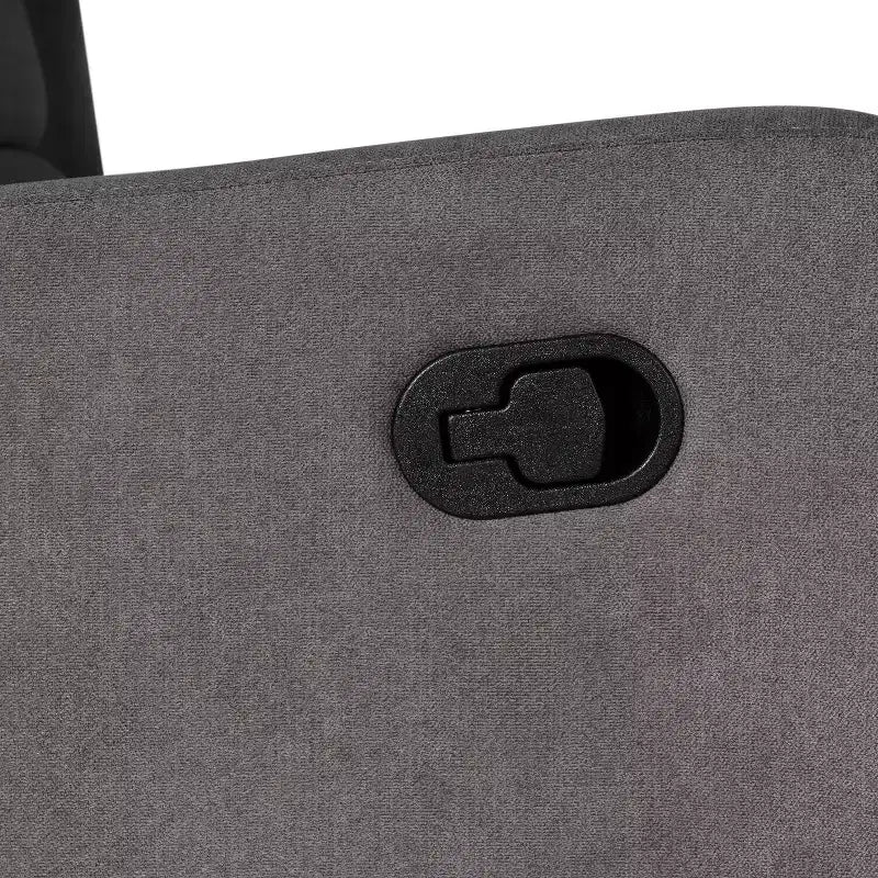 Fauteuil inclinable, pivotant et à bascule Flash Furniture Omma, fauteuil inclinable manuel avec accoudoirs, pivotant à 360 degrés, parfait pour le salon, la chambre ou la chambre de bébé