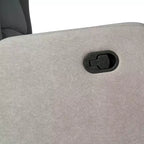 Fauteuil inclinable, pivotant et à bascule Flash Furniture Omma, fauteuil inclinable manuel avec accoudoirs, pivotant à 360 degrés, parfait pour le salon, la chambre ou la chambre de bébé