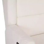 Fauteuil inclinable, pivotant et à bascule Flash Furniture Omma, fauteuil inclinable manuel avec accoudoirs, pivotant à 360 degrés, parfait pour le salon, la chambre ou la chambre de bébé