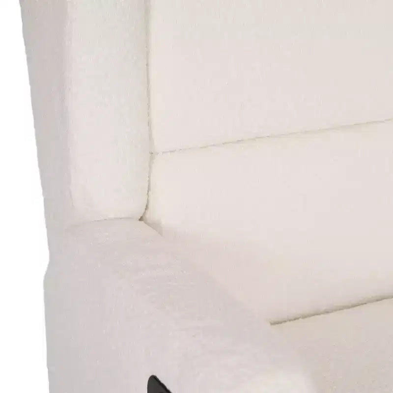 Fauteuil inclinable, pivotant et à bascule Flash Furniture Omma, fauteuil inclinable manuel avec accoudoirs, pivotant à 360 degrés, parfait pour le salon, la chambre ou la chambre de bébé