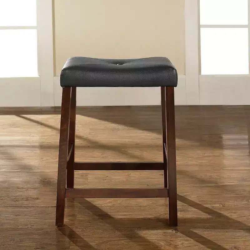 Lot de 2 tabourets de bar rembourrés de 61 cm de hauteur de comptoir – Crosley