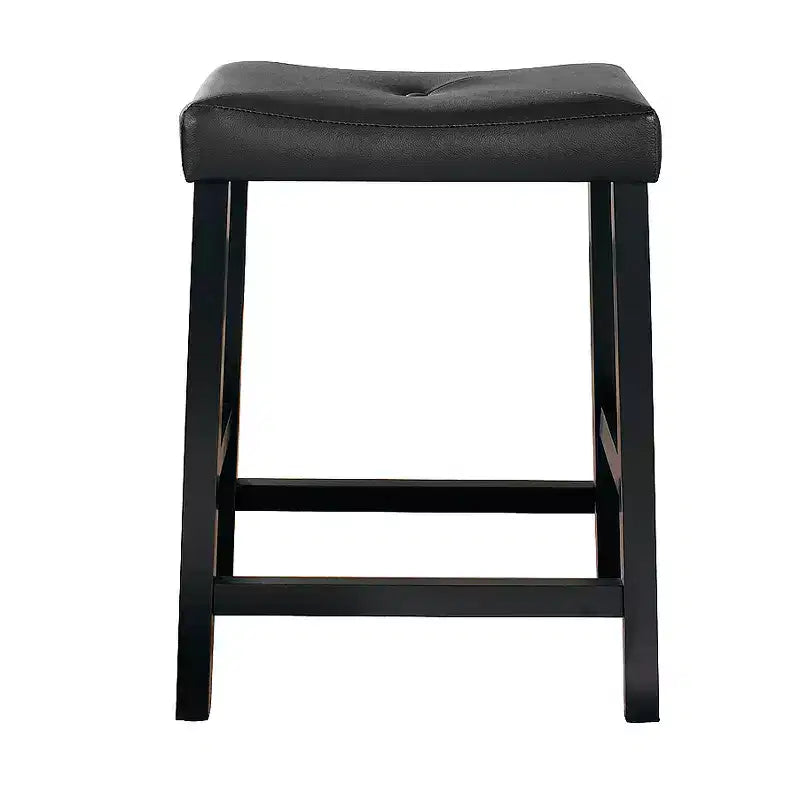 Lot de 2 tabourets de bar rembourrés de 61 cm de hauteur de comptoir – Crosley