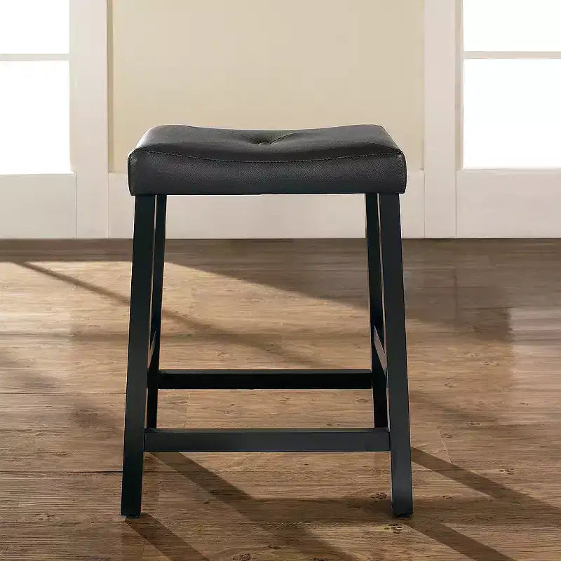 Lot de 2 tabourets de bar rembourrés de 61 cm de hauteur de comptoir – Crosley