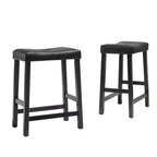Lot de 2 tabourets de bar rembourrés de 61 cm de hauteur de comptoir – Crosley