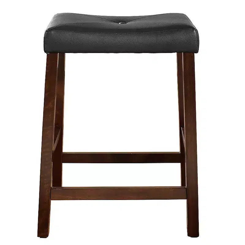 Lot de 2 tabourets de bar rembourrés de 61 cm de hauteur de comptoir – Crosley