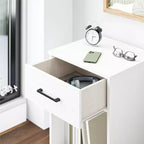 Table de chevet avec tiroir Pearce de la collection BrEZ Build de Ameriwood Home