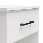 Table de chevet avec tiroir Pearce de la collection BrEZ Build de Ameriwood Home