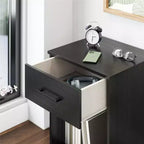 Table de chevet avec tiroir Pearce de la collection BrEZ Build de Ameriwood Home