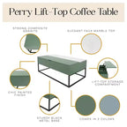 Table basse relevable Perry de Cortney's Collection