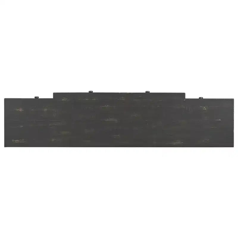 Console Rétro Haut de Gamme avec 4 Tiroirs de Rangement Frontaux et 1 Étagère pour Couloir, Salon - ModernLuxe