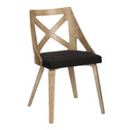 Lot de 2 chaises de salle à manger Charlotte - LumiSource