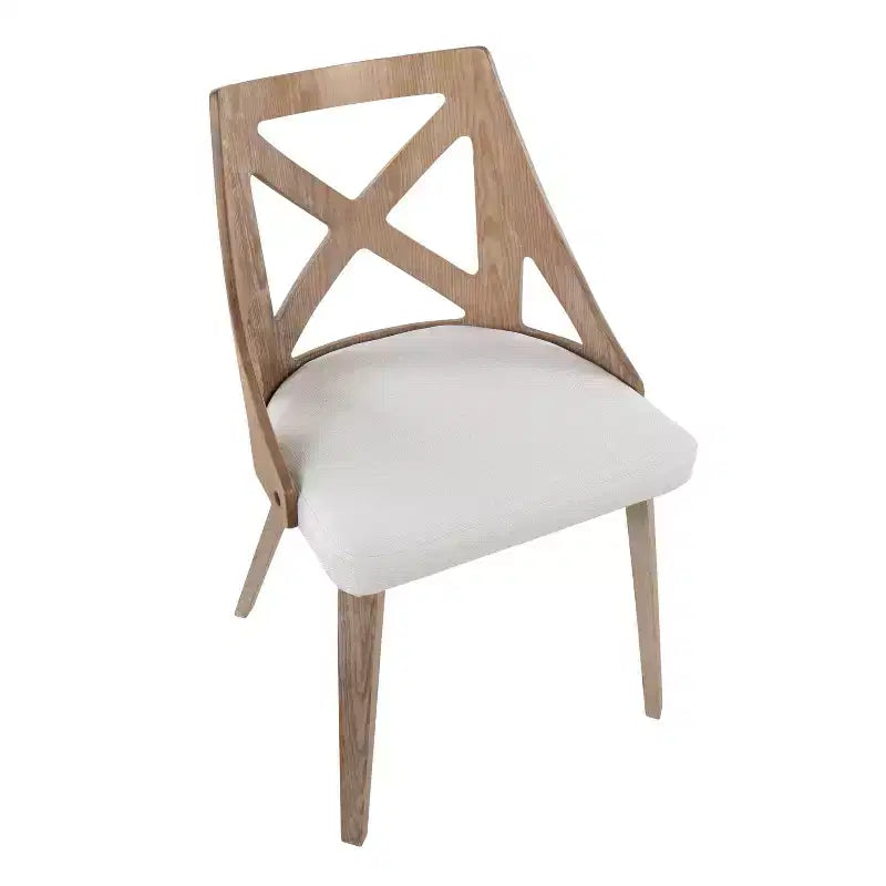 Lot de 2 chaises de salle à manger Charlotte - LumiSource