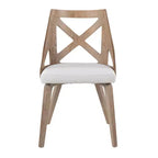 Lot de 2 chaises de salle à manger Charlotte - LumiSource