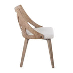 Lot de 2 chaises de salle à manger Charlotte - LumiSource